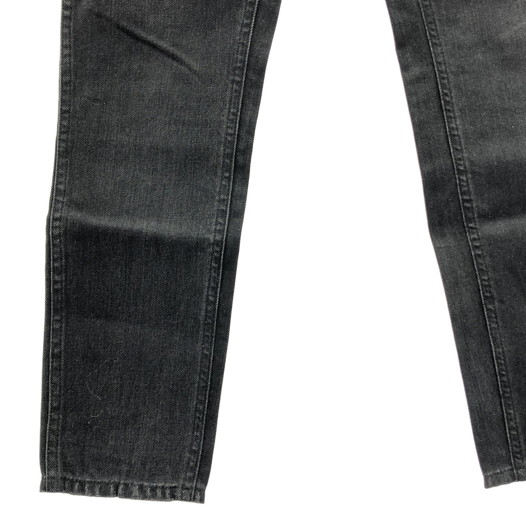 CELINE / セリーヌ | W_SK_001 コットン ストレッチ スキニー デニムパンツ | 26 | ブラック | レディース