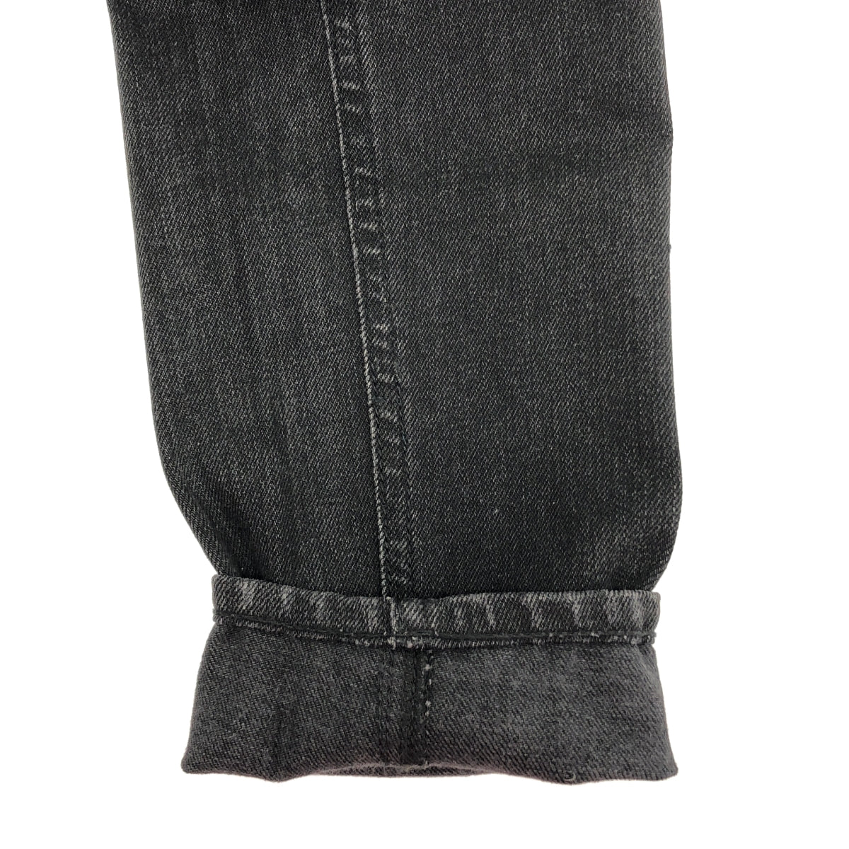 CELINE / セリーヌ | W_SK_001 コットン ストレッチ スキニー デニムパンツ | 26 | ブラック | レディース
