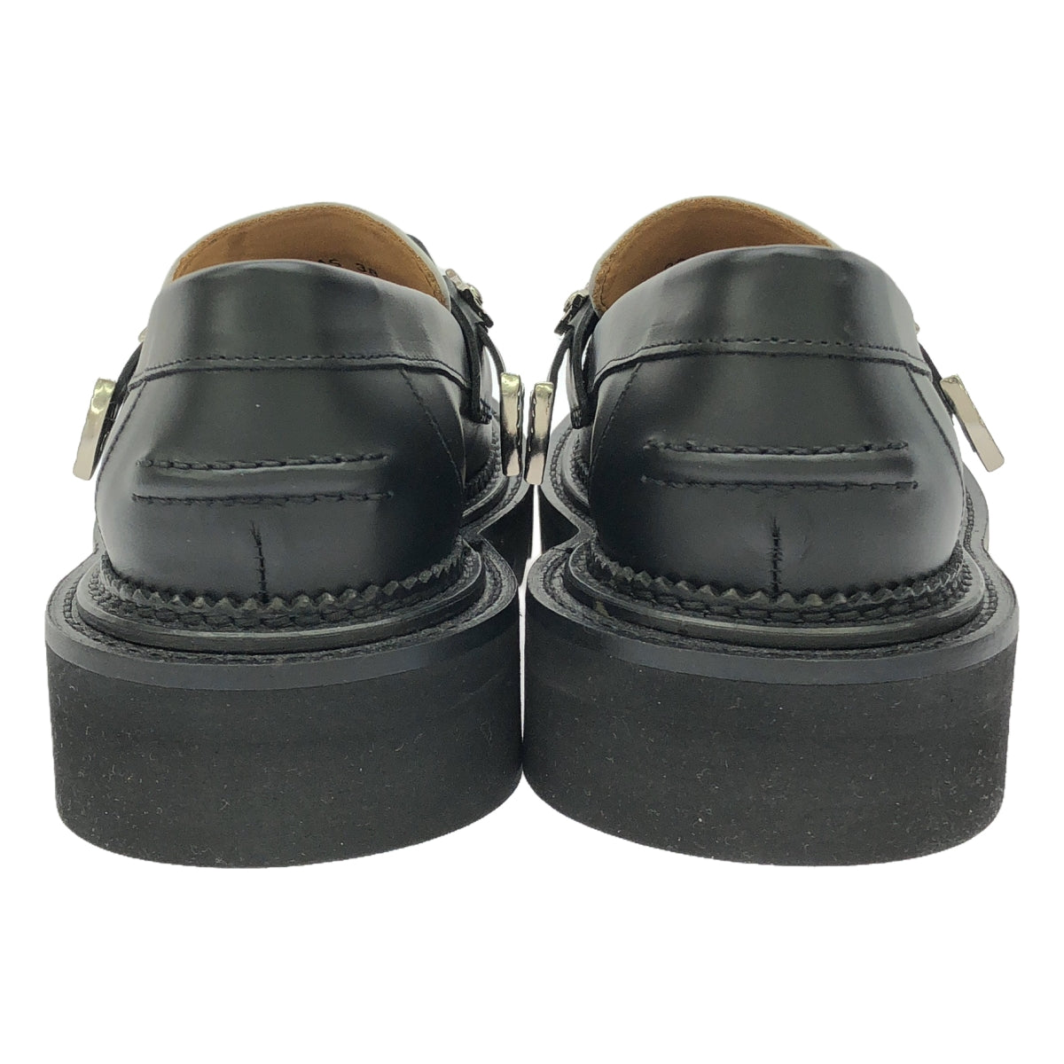 TOGA PULLA | Shark sole loafer metal plate loafers | 38 | Women's