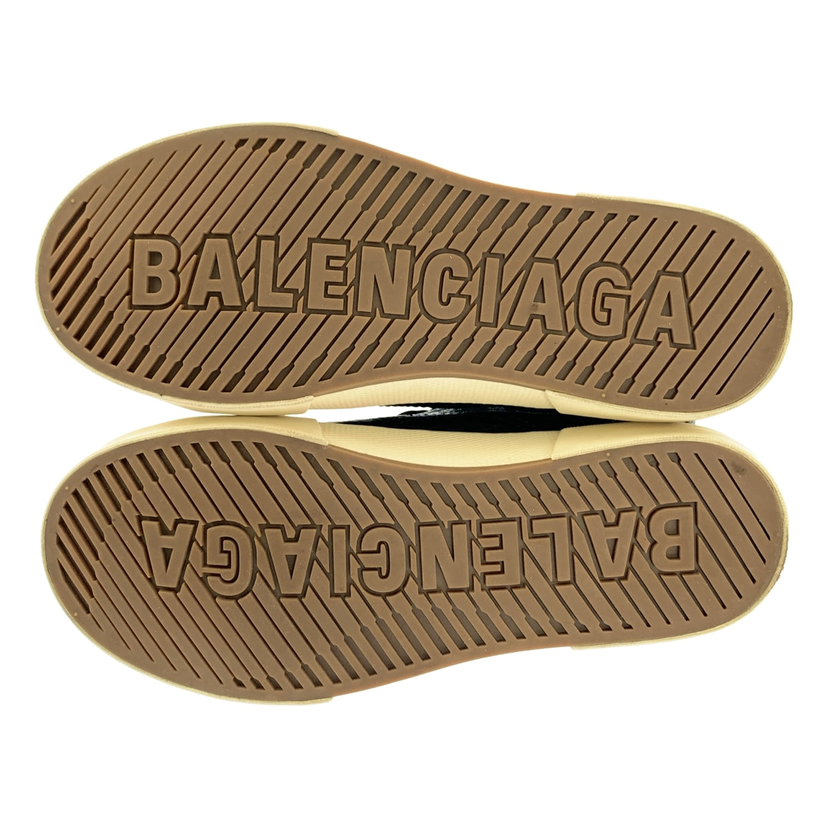 [狀況極佳] BALENCIAGA | PARIS 高筒皮革 | Paris 高筒皮革運動鞋 | 36 碼 | 黑色 | 女款