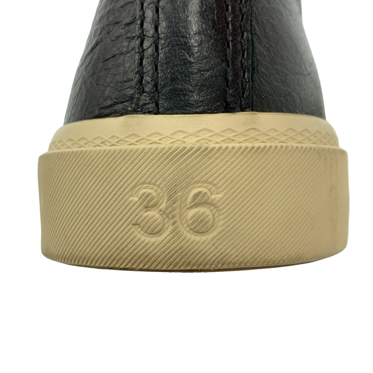 【美品】  BALENCIAGA / バレンシアガ | PARIS HIGH TOP Leather / パリス ハイトップ レザー スニーカー | 36 | ブラック | レディース