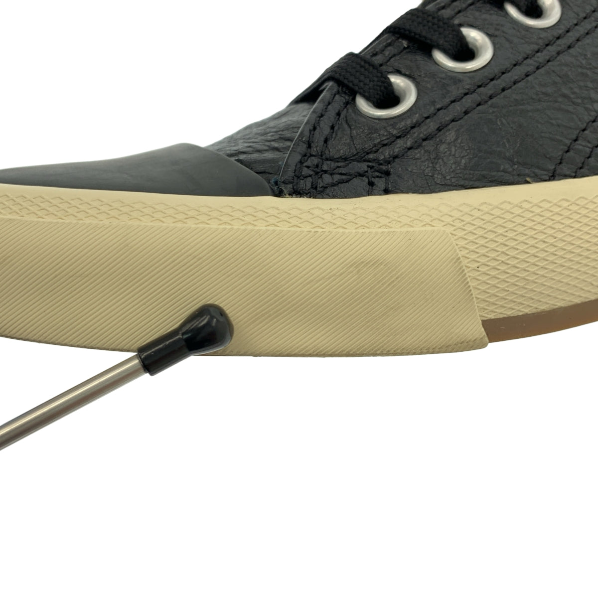 【美品】  BALENCIAGA / バレンシアガ | PARIS HIGH TOP Leather / パリス ハイトップ レザー スニーカー | 36 | ブラック | レディース