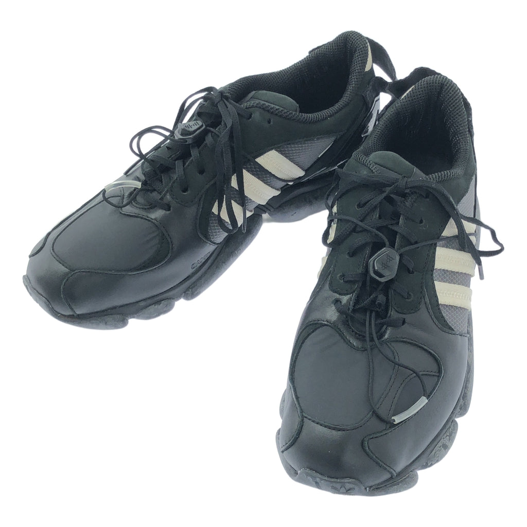 【美品】  OAMC / オーエーエムシー | × adidas / アディダス Type O-6 / FY6728 レザー ローカット スニーカー | 27 | ブラック | メンズ