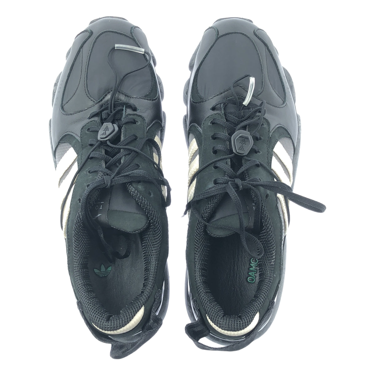 【美品】  OAMC / オーエーエムシー | × adidas / アディダス Type O-6 / FY6728 レザー ローカット スニーカー | 27 | ブラック | メンズ