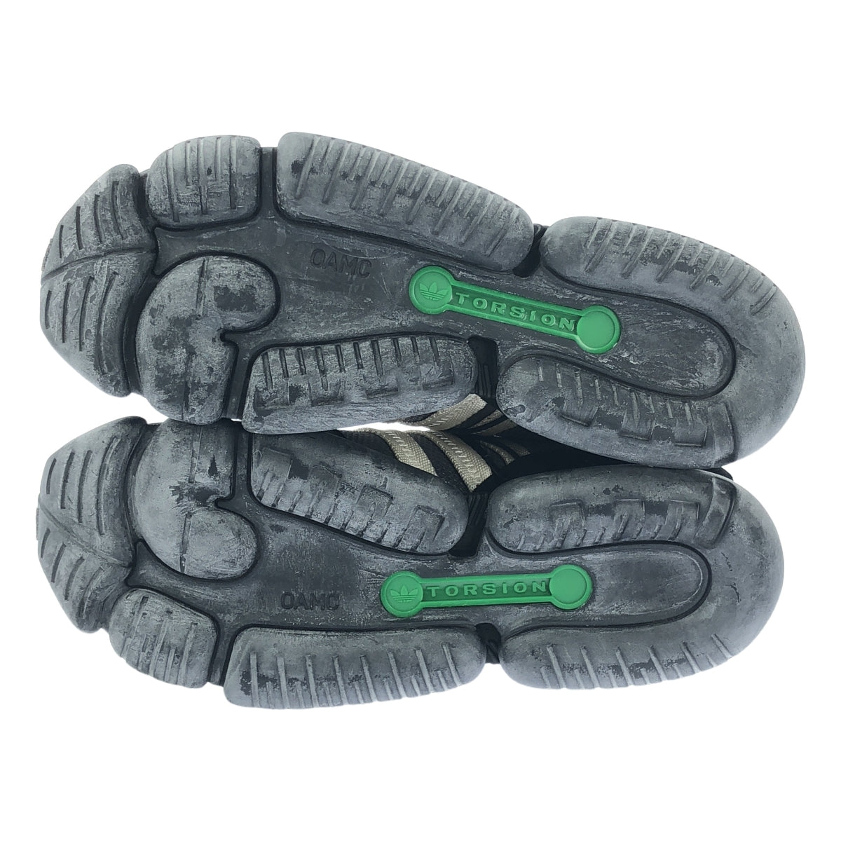 【美品】  OAMC / オーエーエムシー | × adidas / アディダス Type O-6 / FY6728 レザー ローカット スニーカー | 27 | ブラック | メンズ