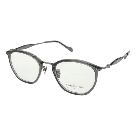 YOHJI YAMAMOTO / Yohji Yamamoto | 19-0074 Clear metal frame square glasses | 50◻︎21-140 | Other
