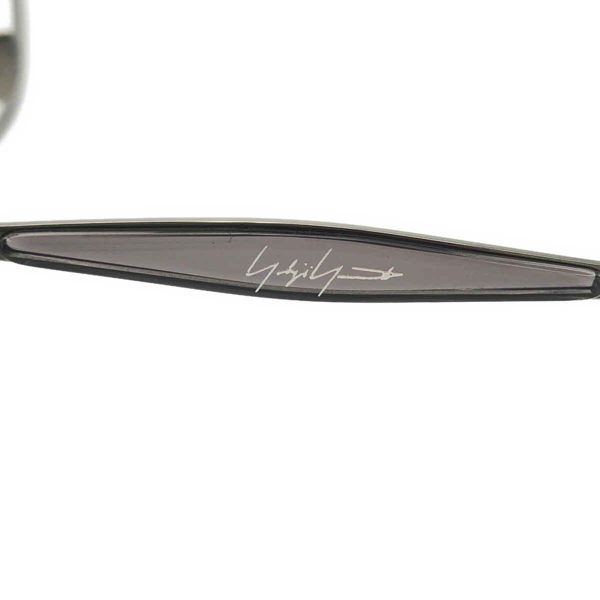 山本耀司 | 19-0074 透明金屬框方形眼鏡 | 50◻︎21-140 |黑色的