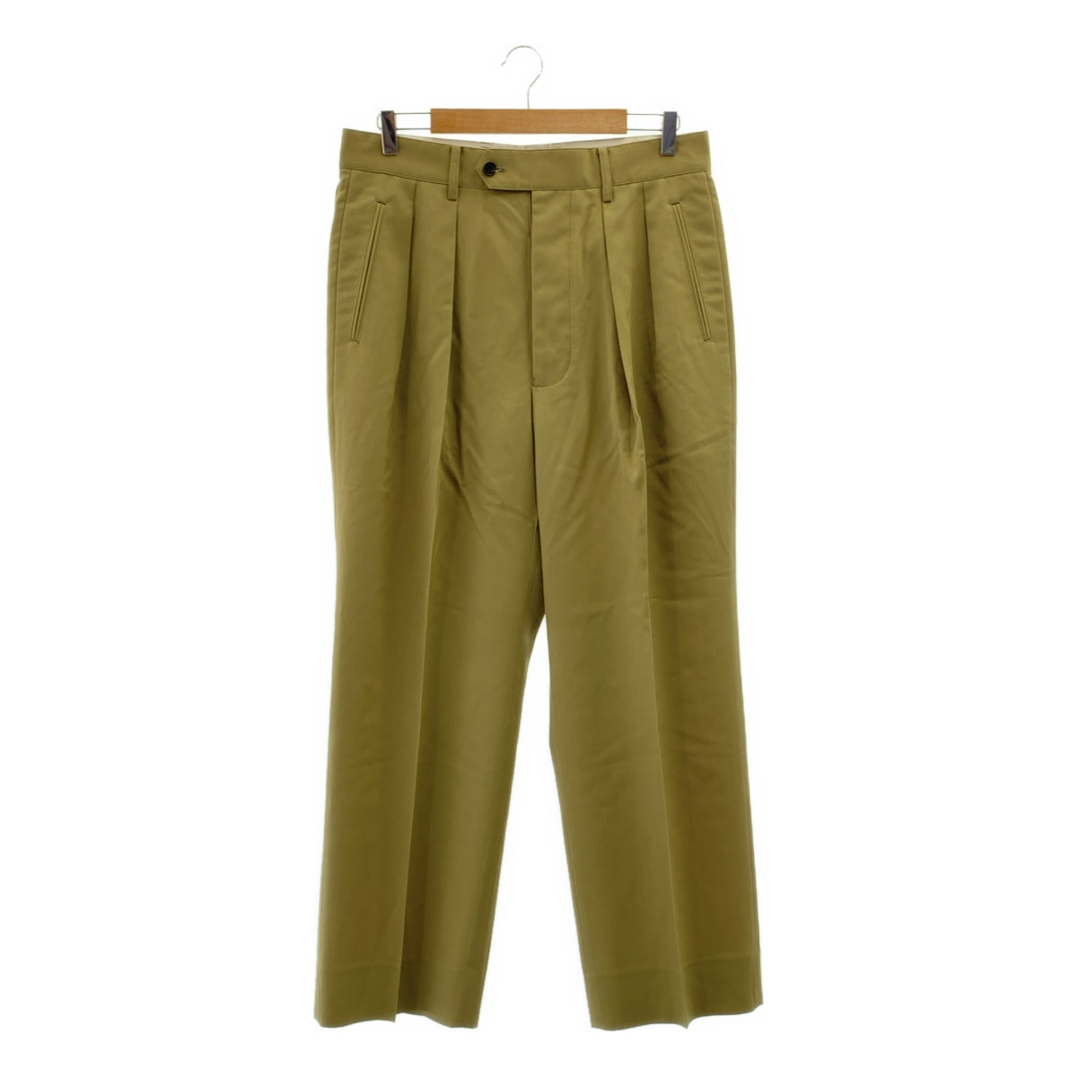 パンツ The CLASIK DOUBLE PLEATS TROUSER 44 The CLASIK DOUBLE PLEATS TROUSER – NCNR WEB STORE