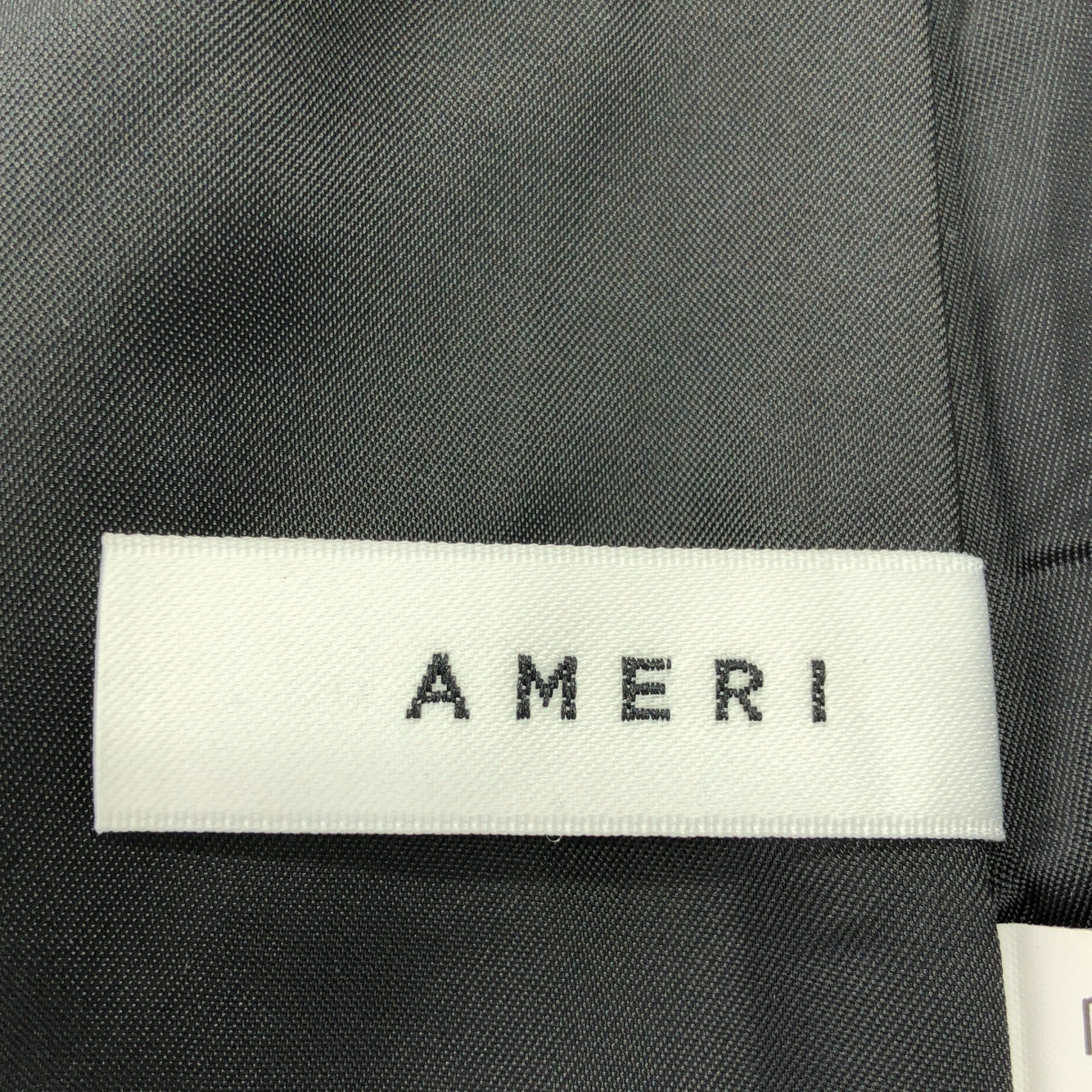 【美品】  AMERI / アメリ | DEEP SLIT SYNTHETIC LEATHER SKIRT / ディープスリット シンセティックレザー スカート | S | ブラック | レディース