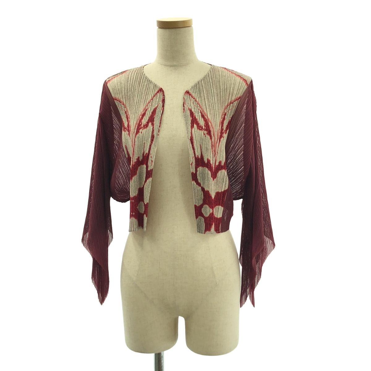 PLEATS PLEASE ISSEY MIYAKE / 플리츠 프리즈 이세이 미야케 | Ikat Tribal Pleats 변형 주름 가디건 | 3 |
