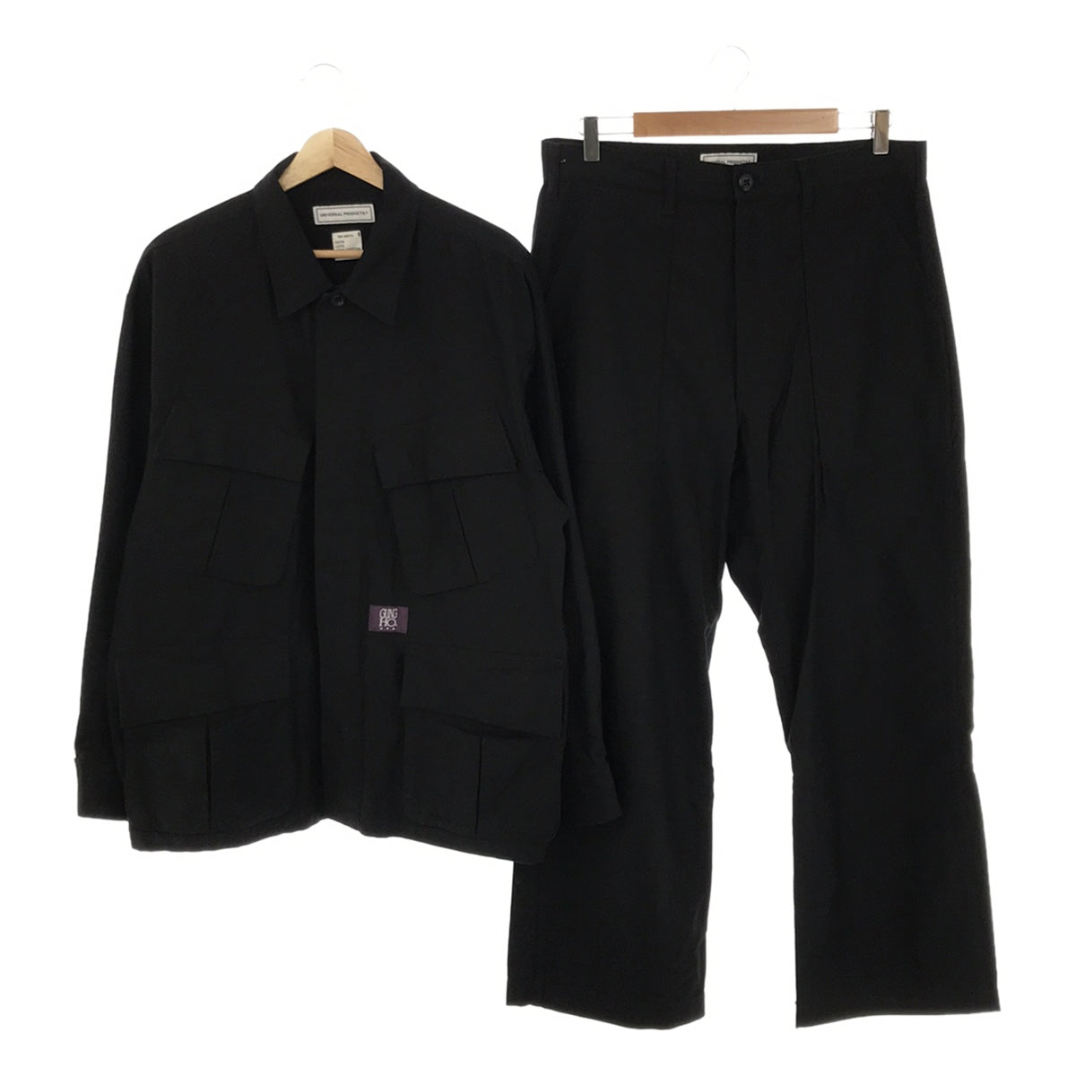 UNIVERSAL PRODUCTS / Universal Products | × GUNG HO Gung Ho collaboration set-up fatigue jacket / tuck baker pants | L | Men's