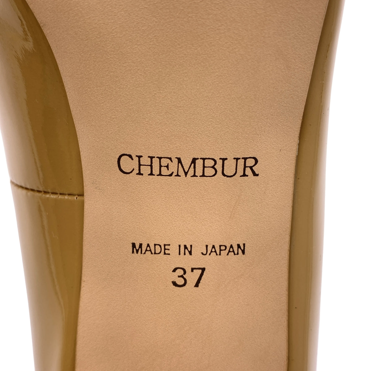 CHEMBUR / チェンバー | パテントレザー ヒール パンプス | 37 | レディース