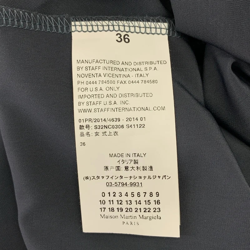 MM6 Maison Martin Margiela / MM6 Maison Martin Margiela | 2014SS | 後垂墜襯衫上衣 | 36 | 女款