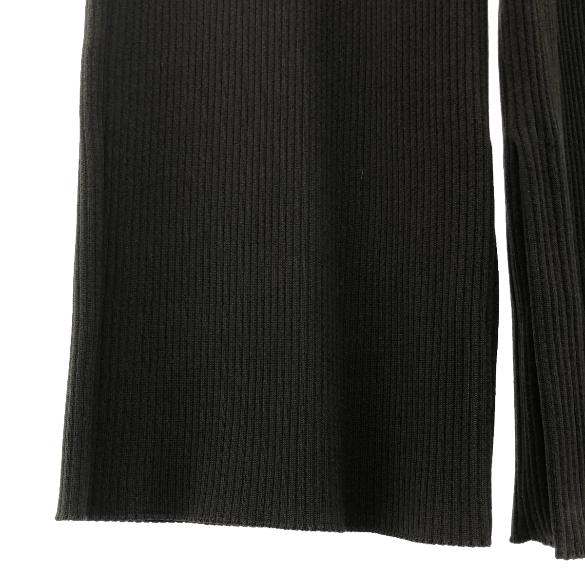 Chaos | Rib knit pants | F | Charcoal | Women's