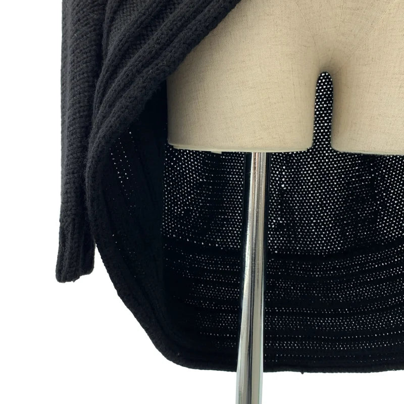 Y's / ワイズヨウジヤマモト | 2010AW | ウール 変形 オーバーシルエット ニット カーディガン | 2 | レディース