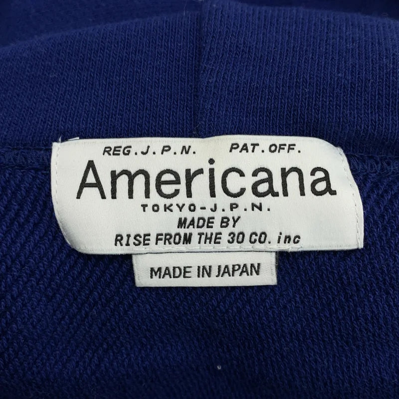 Americana / アメリカーナ | カレッジロゴ フーデッド トレーナー | M | レディース