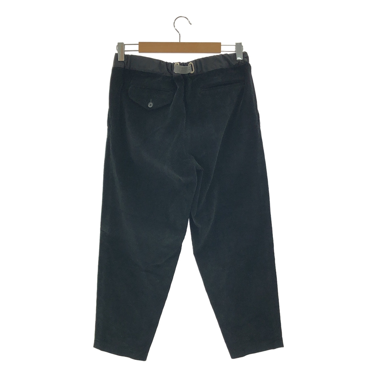 kolor BEACON / カラービーコン | corduroy Tapered pants コーデュロイ パンツ | 1 | ブラック | メンズ