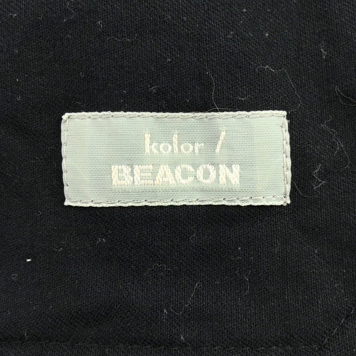 kolor BEACON / 컬러 비콘 | corduroy Tapered pants 코듀로이 팬츠 | 1 | 블랙 | 남성