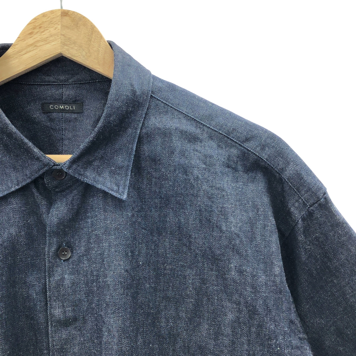 COMOLI | 2022AW | 牛仔 COMOLI 襯衫 | 2 | 靛藍 | 男款