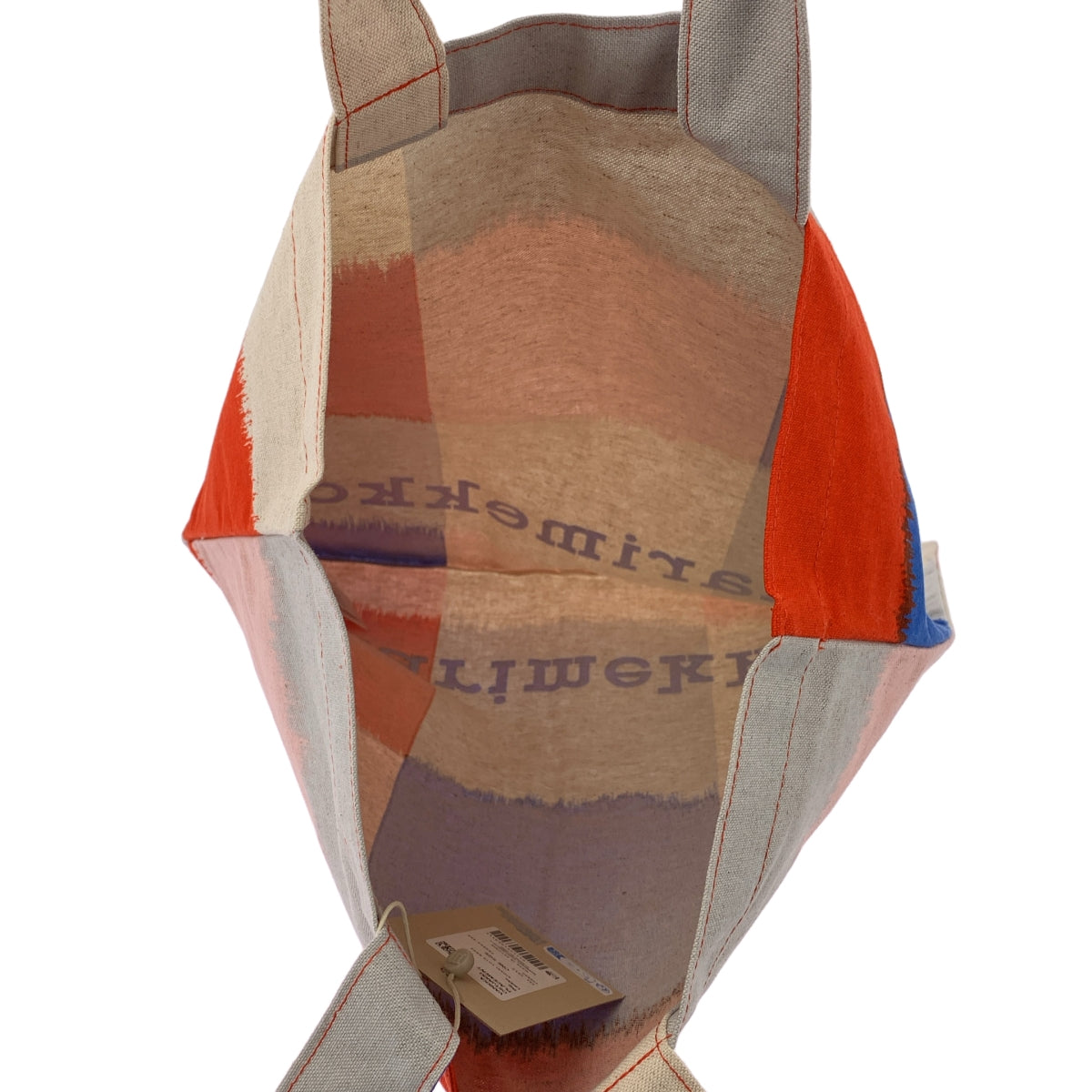 [狀況良好] Marimekko | Kioski Vankka Ostjakki 包，全印花織物手提袋 | SHOPBOP多色|女性的