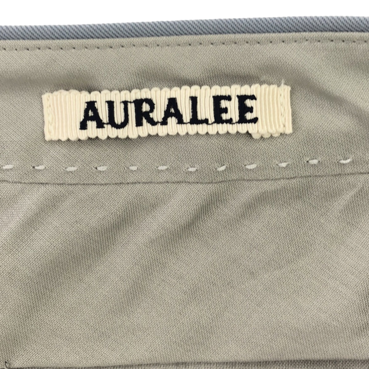 AURALEE / オーラリー | 2021SS | LIGHT WOOL MAX GABARDINE SLACK パンツ | 2 | ライトブルー | レディース