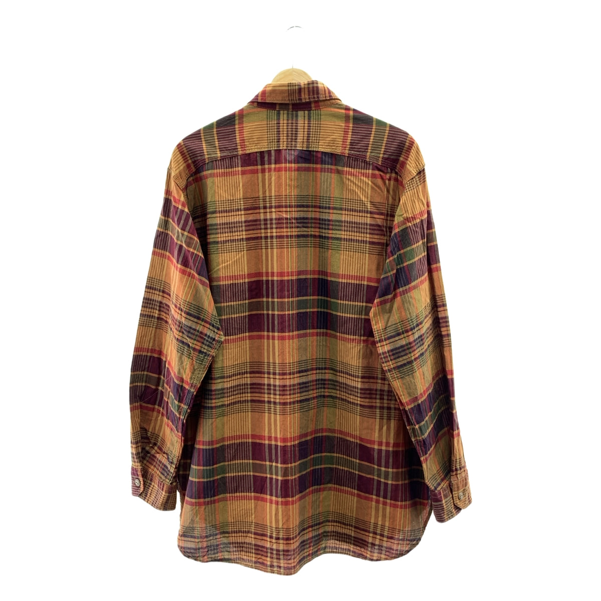 Engineered Garments / 엔지니어드 가먼츠 | 2024SS | Work Shirt Cotton Plaid 마드라스 체크 코튼 워크 셔츠 | M | 남성