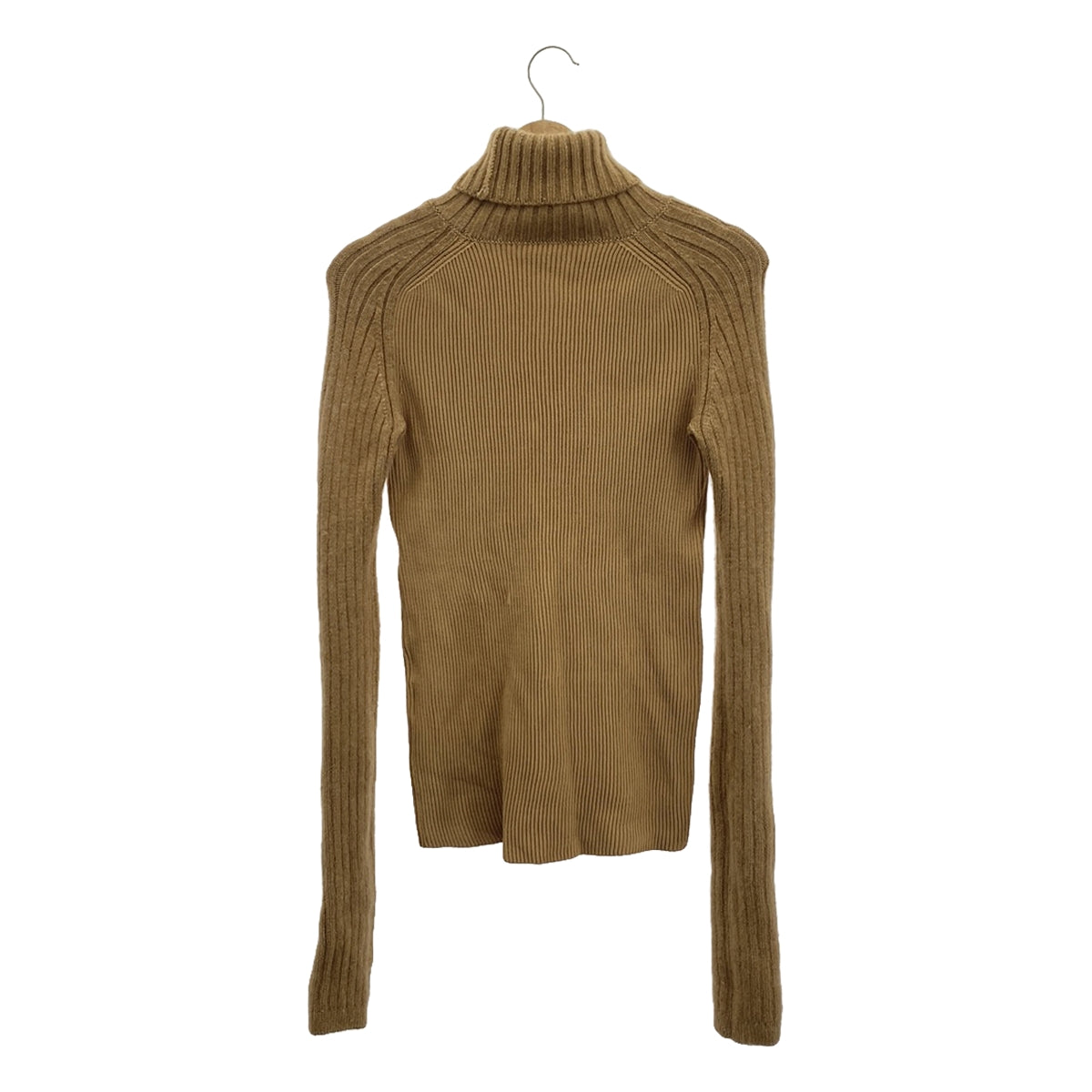 IRENE | High neck ribbed knit | 36 | Camel | Women's