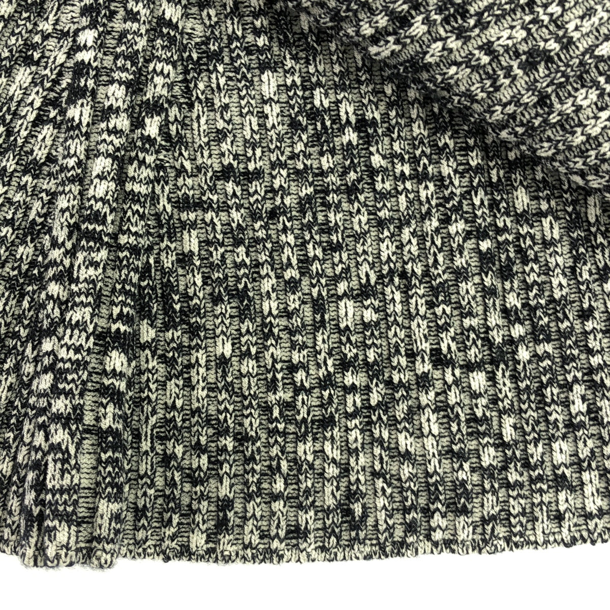 【미품】 STELLA McCARTNEY / 스텔라 맥카트니 | Mouline Rib Knit Skirt / 리브 니트 스커트 | S | 회색 | 여성