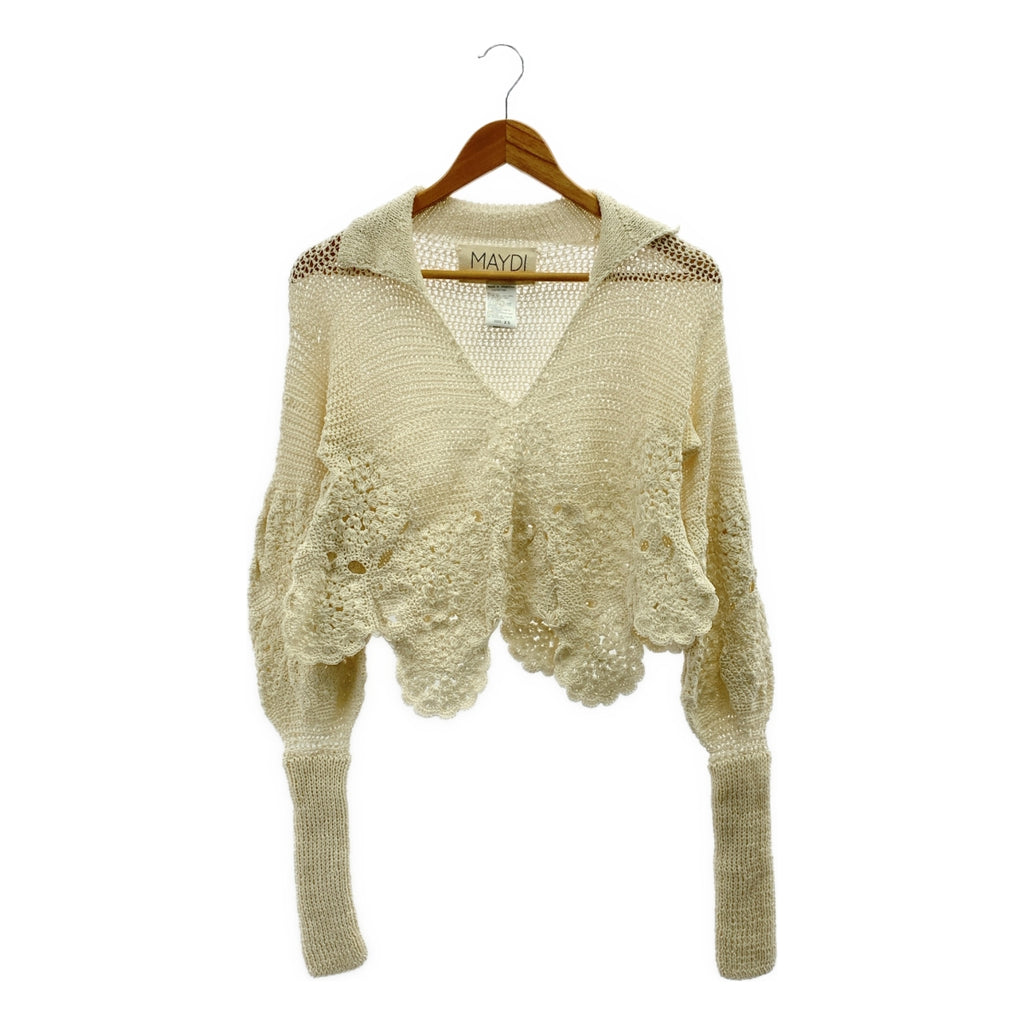 MAYDI / 마이디 | IRUPE / 코튼 니트 풀오버 | XS |