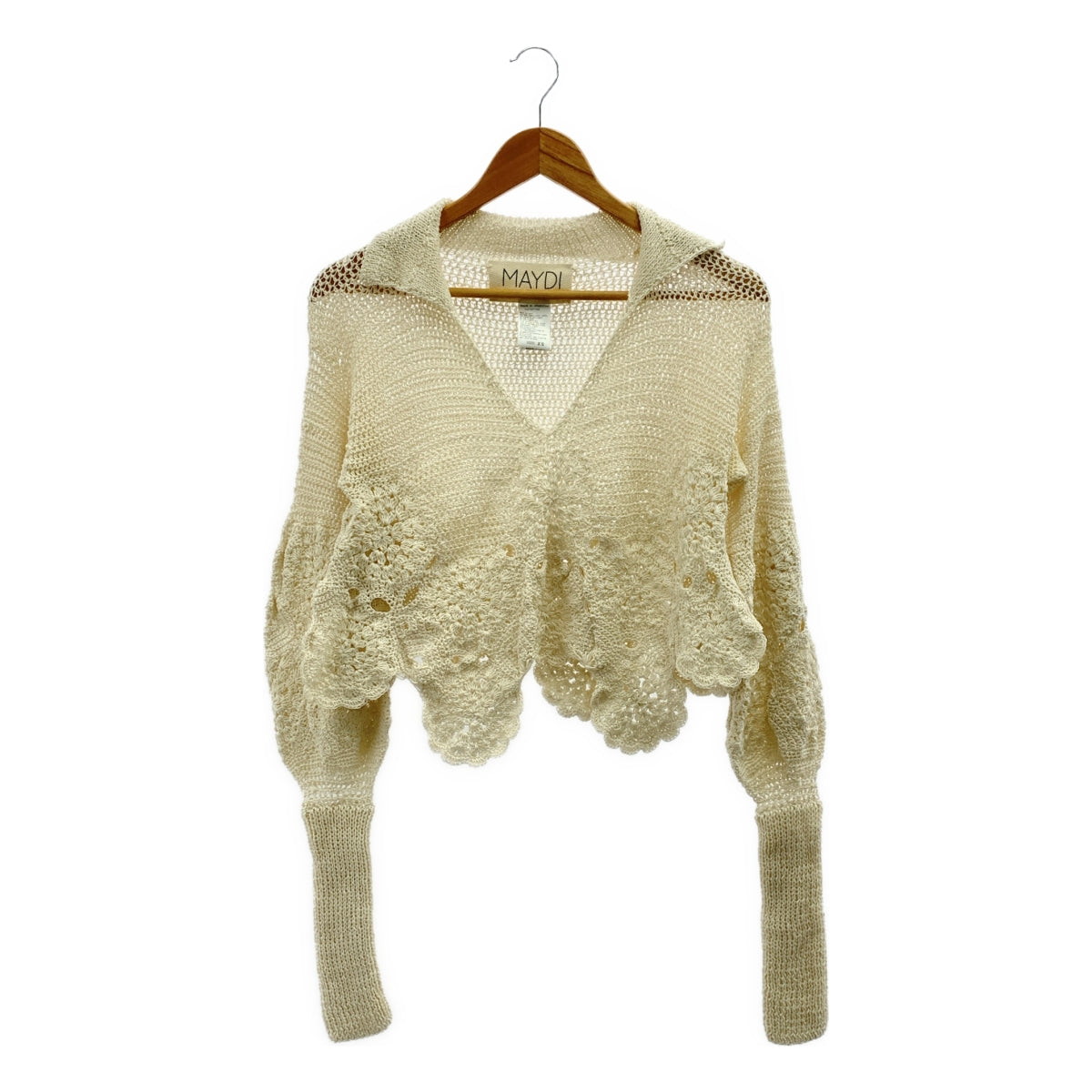 MAYDI / 마이디 | IRUPE / 코튼 니트 풀오버 | XS |