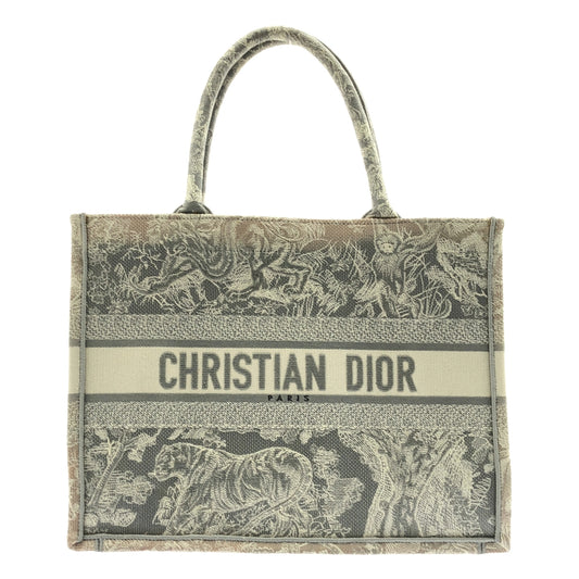 Christian Dior / 기독교 디올 | 트와르 드 주이 리버스 북 토트 백 미디엄 캔버스 |