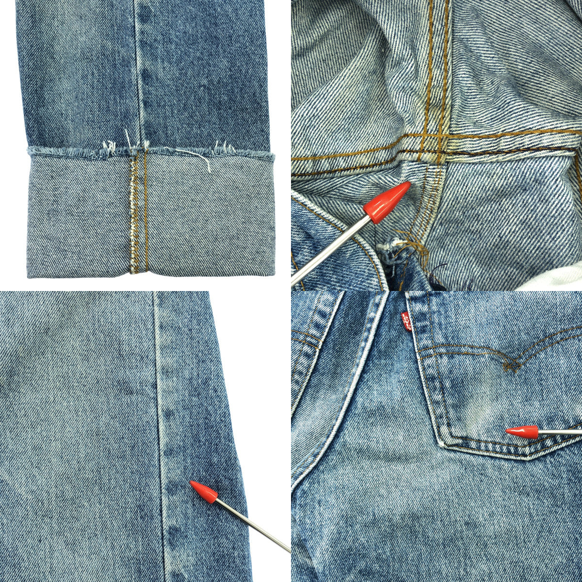 Levi's / リーバイス | 510 90年代 アメリカ製 デニム パンツ | 28 | インディゴブルー | レディース