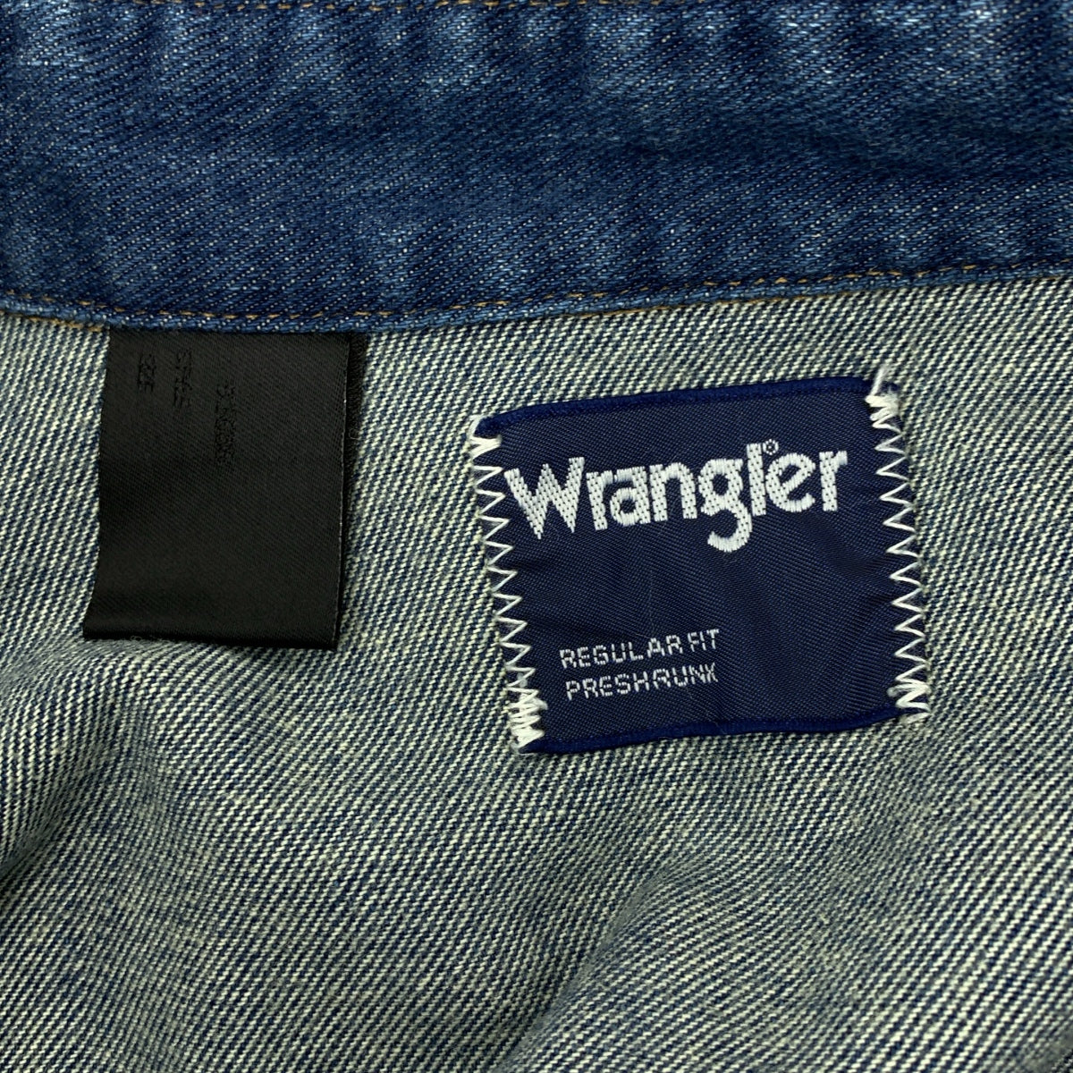 N.HOOLYWOOD / 엔 할리우드 | × WRANGLER / 랭글러 로고 오버 실루엣 데님 웨스턴 셔츠 | 38 | 남성