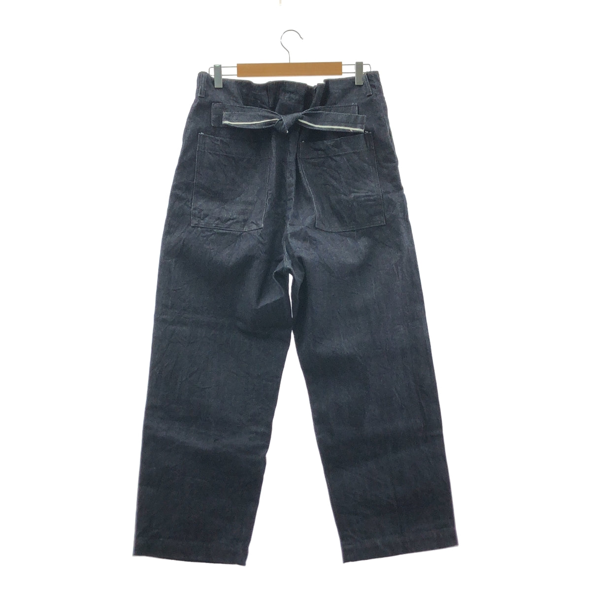 TOUJOURS / トゥジュー | 14oz セルビッチ クラシック デニム ウエストオーバーオール | 2 | インディゴ | レディース