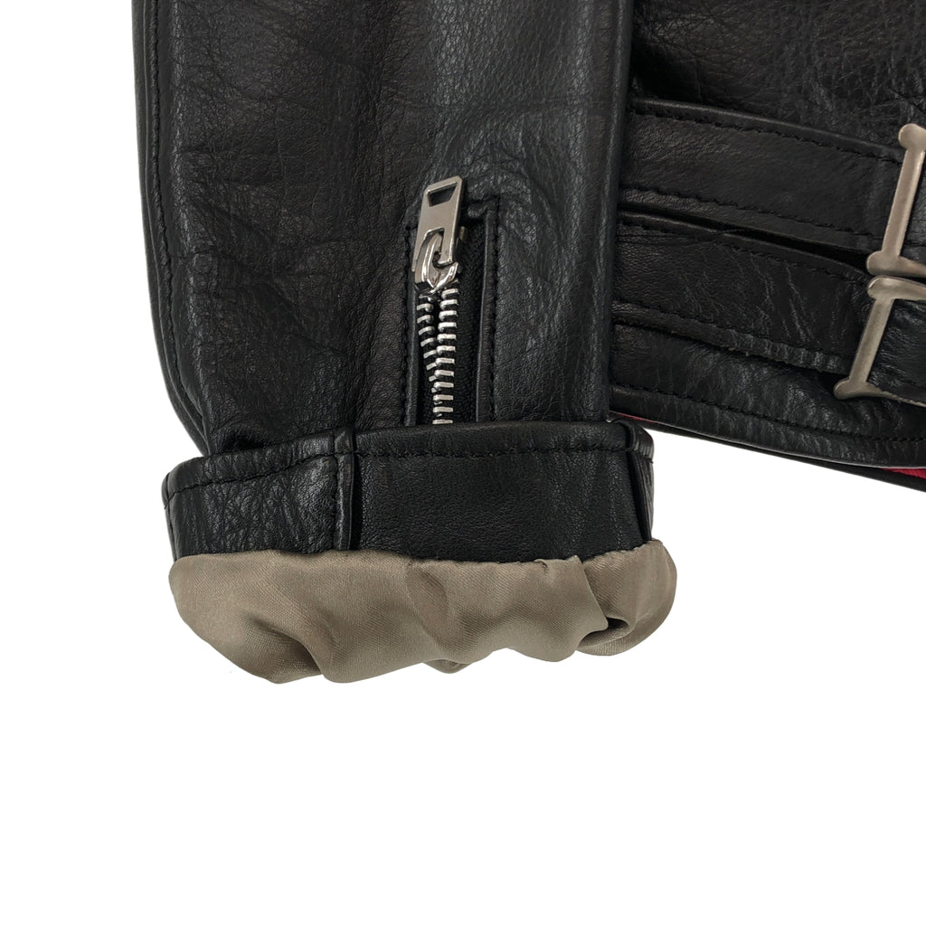 ADDICT CLOTHES / アディクトクローズ | MAISON DE REEFUR / 牛革 カウレザー ダブルライダース ジャケット / キルティング総裏地 | 36 | レディース