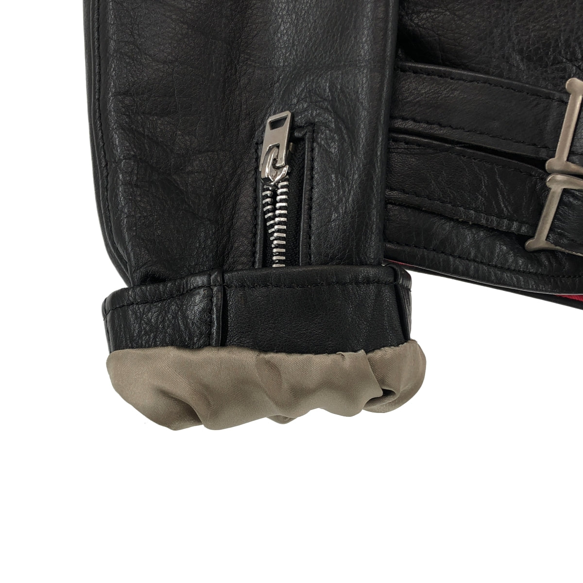 ADDICT CLOTHES / アディクトクローズ | MAISON DE REEFUR / 牛革 カウレザー ダブルライダース ジャケット / キルティング総裏地 | 36 | レディース