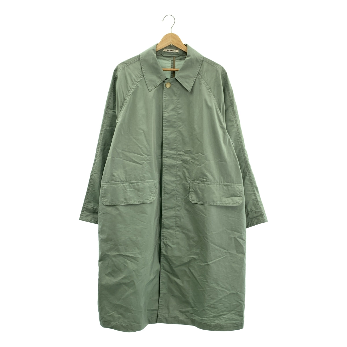 AURALEE / オーラリー | LIGHT FINX POLYESTER SOUTIEN COLLAR COAT ライトフィンクス ポリエステル ステンカラーコート | 3 | メンズ