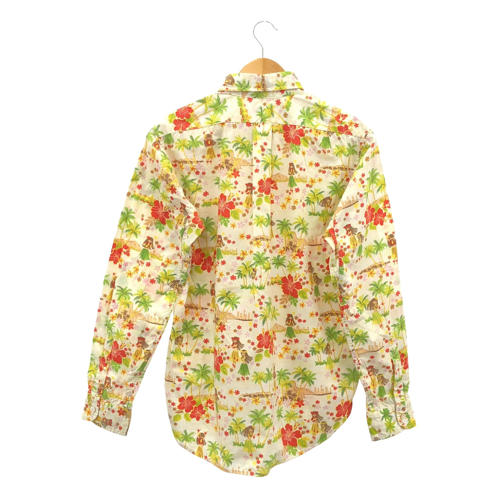 Engineered Garments / エンジニアドガーメンツ | 19th BD Shirt Hula Girl Print フラガール プリント ボタンダウン シャツ | S |
