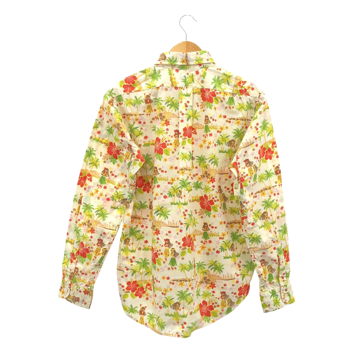 Engineered Garments | 19 週年紀念 BD Shirt 草裙舞女孩印花羈絆襯衫 | 尺寸 S |