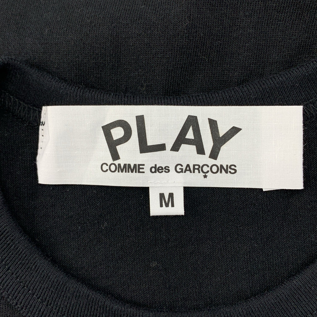 PLAY COMME des GARCONS / 플레이콤 데 갤슨 | AD2013 | 하트로고 와펜 티셔츠 | M | 남성