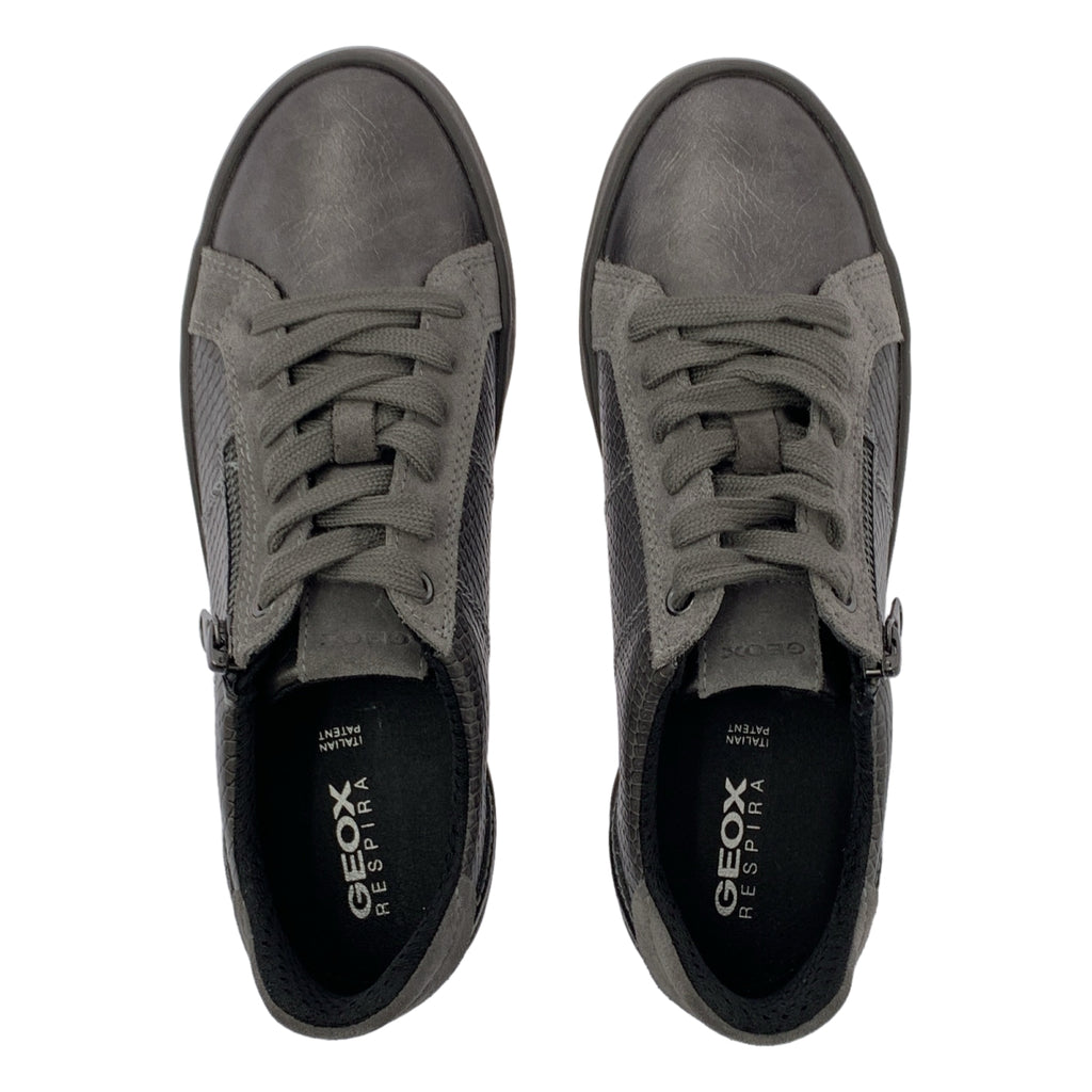 GEOX / 제옥스 | 가죽 레이스 업 운동화 | 35 |