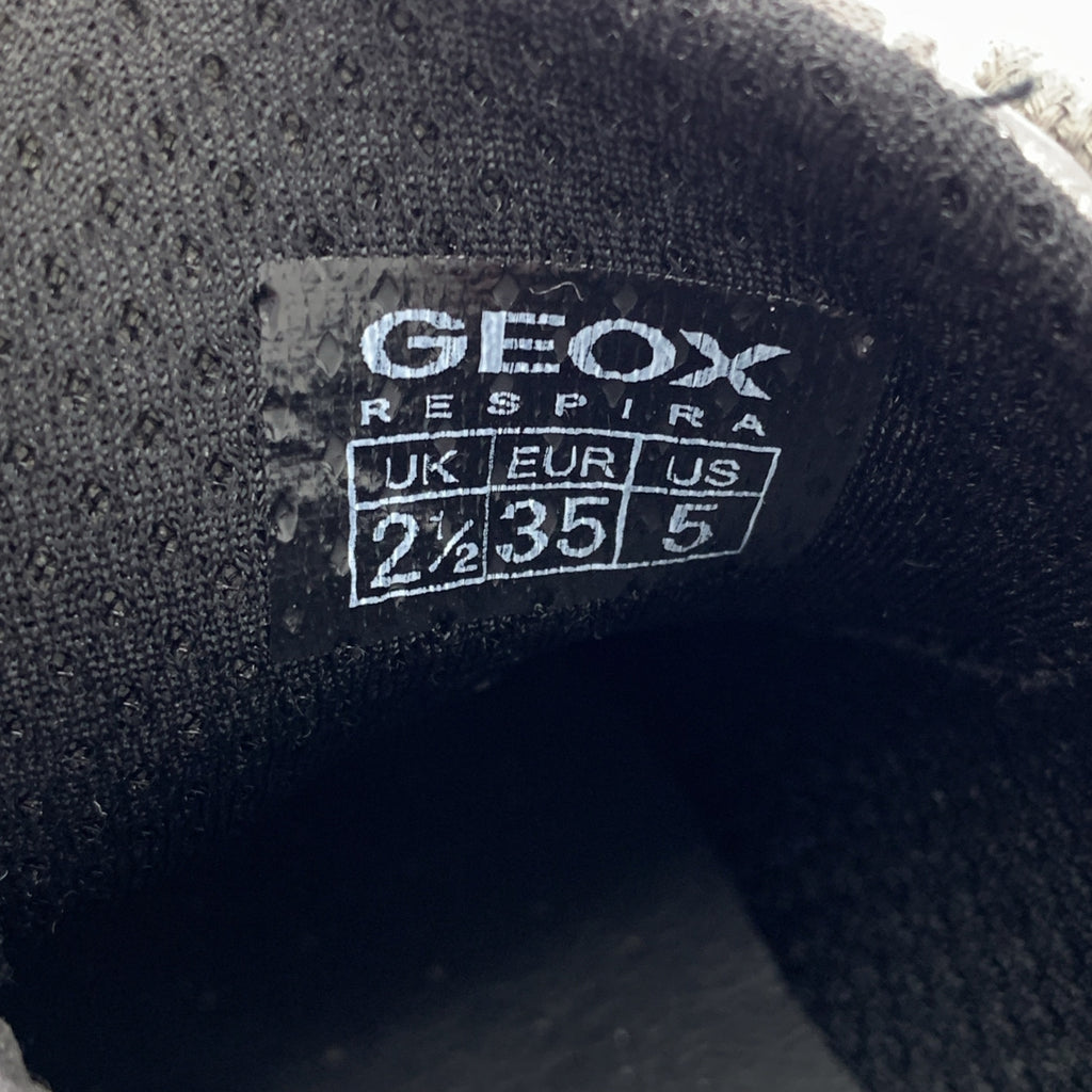 GEOX / 제옥스 | 가죽 레이스 업 운동화 | 35 |