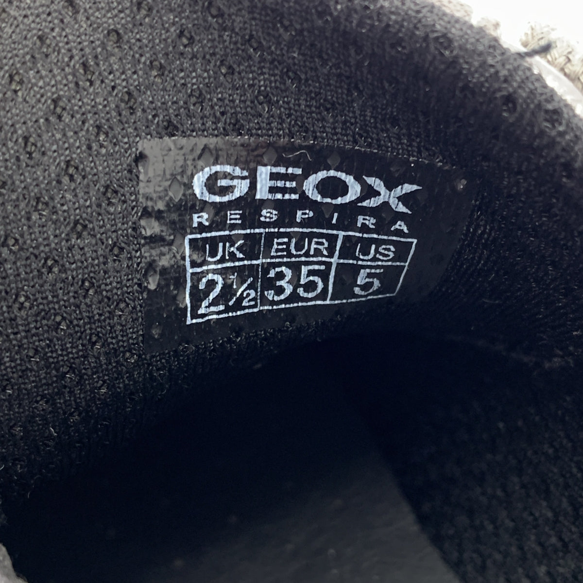 GEOX / 제옥스 | 가죽 레이스 업 운동화 | 35 |