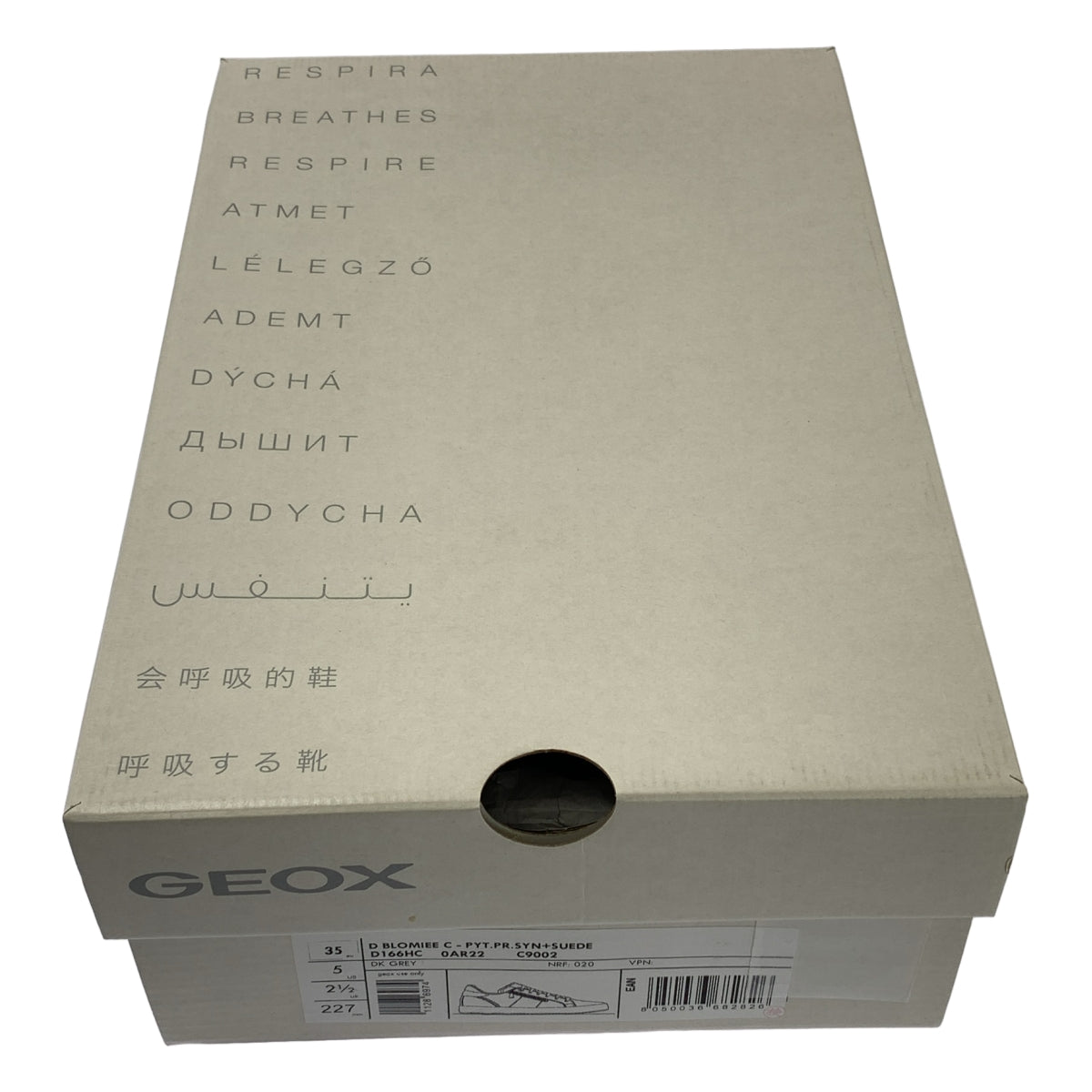 GEOX / 제옥스 | 가죽 레이스 업 운동화 | 35 |