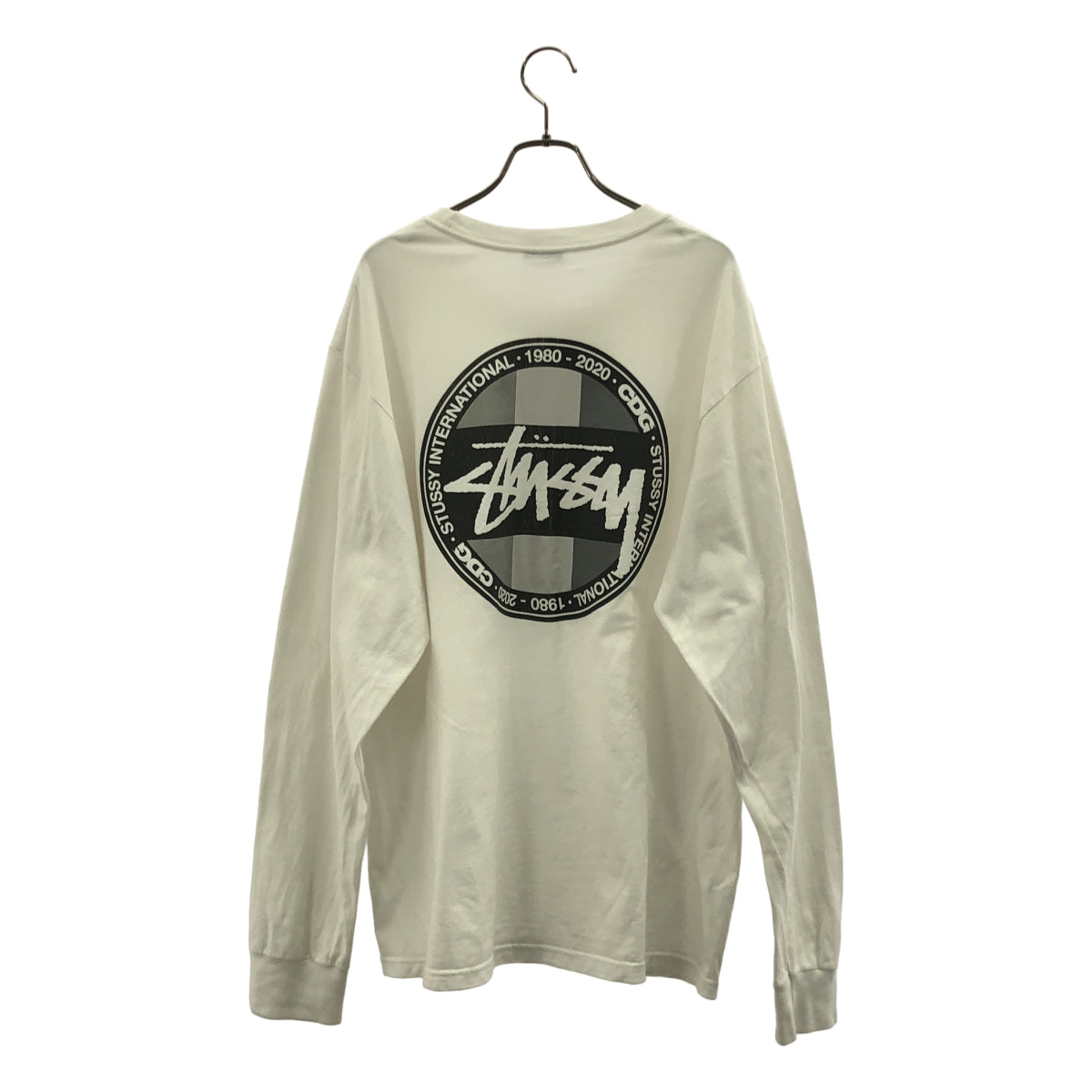 STUSSY / ステューシー | × CDG コットン バックプリント Tシャツ カットソー | L | メンズ