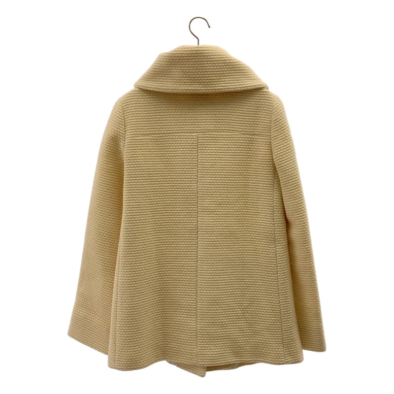 Max&Co. / マックスアンドコー | ウール ワイドカラー フレア ショートコート | 44 | レディース