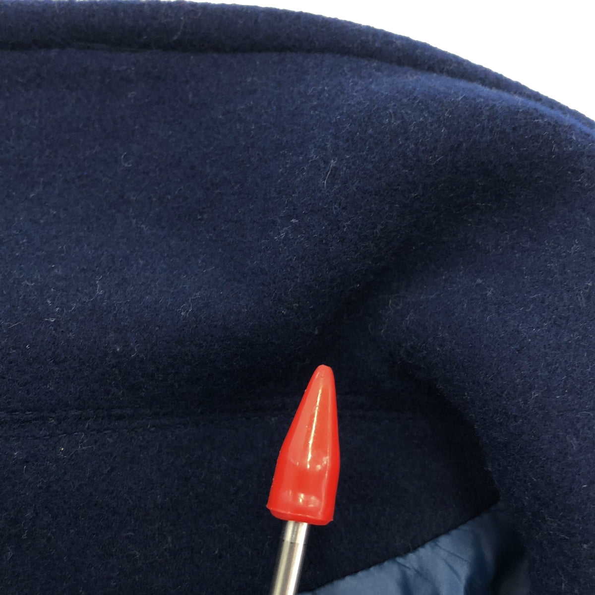 WILLY CHAVARRIA / ウィリーチャバリア | BIG WILLY PEA COAT オーバーサイズ ピーコート | ネイビー | メンズ