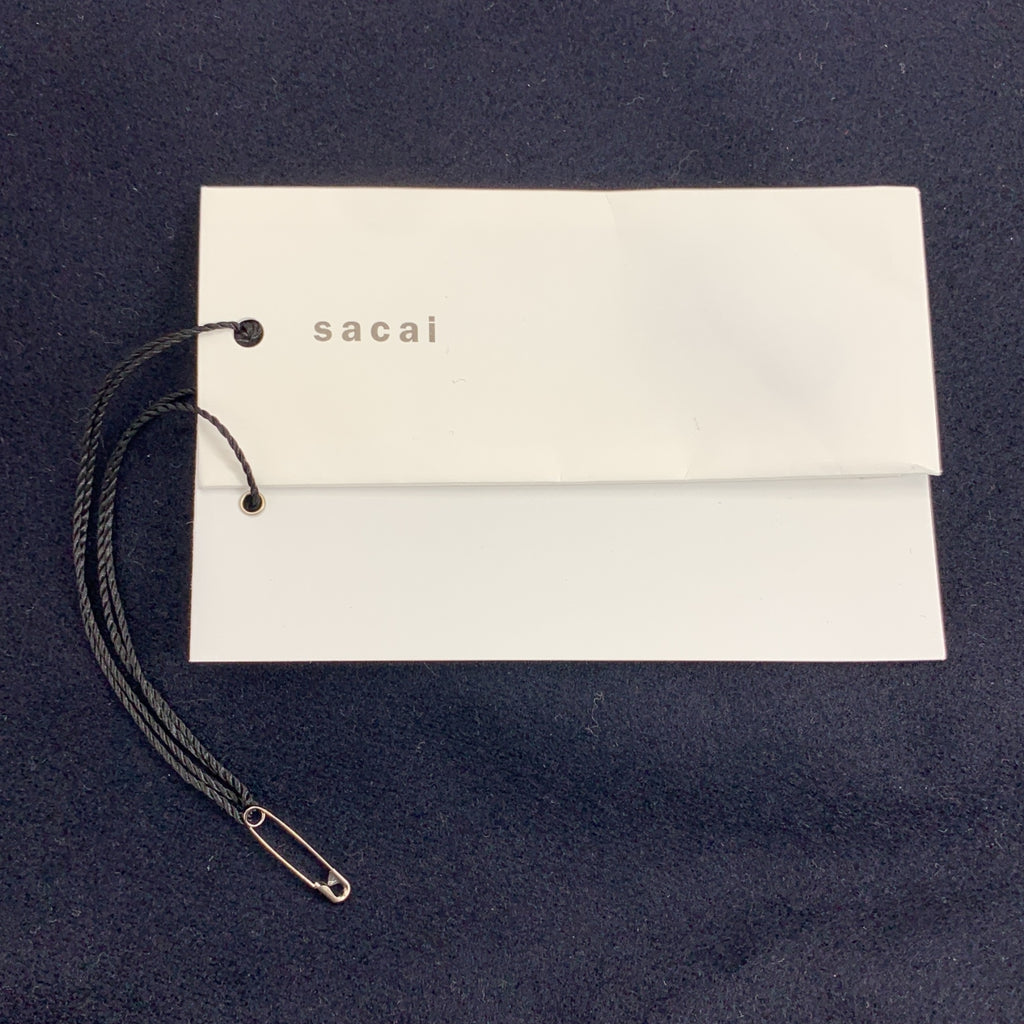 sacai / サカイ | 2025AW | Wool Melton Pants ウール ワイド パンツ | 1 | メンズ