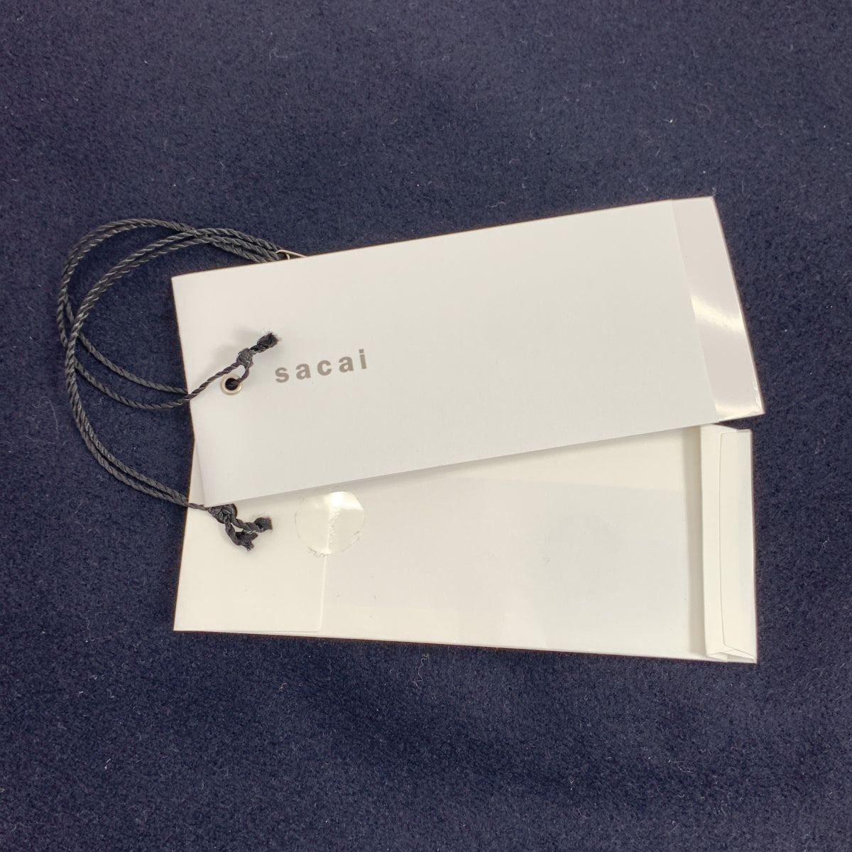 sacai / サカイ | 2025AW | Wool Melton Pants ウール ワイド パンツ | 1 | メンズ