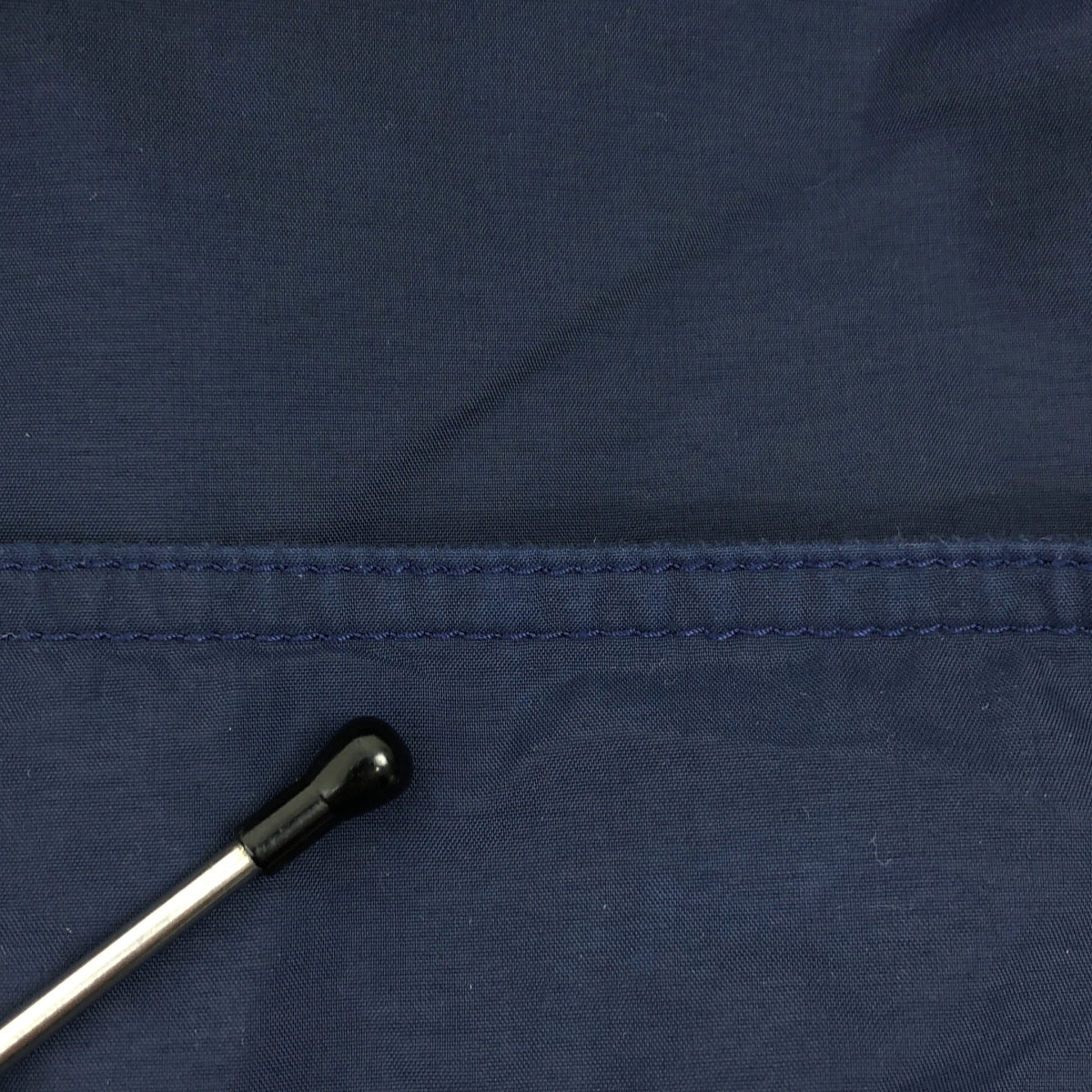 KIM JONES / キムジョーンズ | ARCHIVE BLOUSON スタンドカラー ハーフジップ ナイロン ブルゾン | ネイビー | メンズ